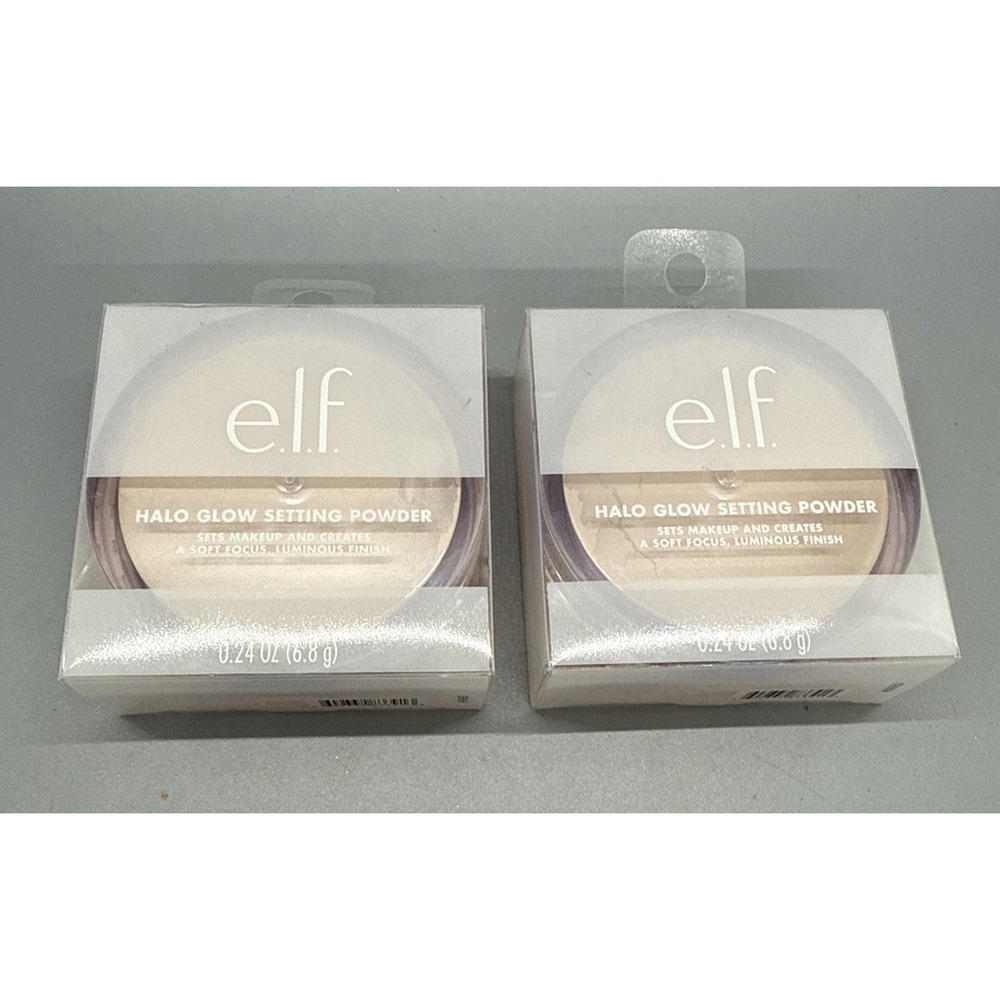 2 e.l.f. ELF Halo Glow Loose Setting Powder - #83391 - 0.24 oz EACH MEDIUM NEW